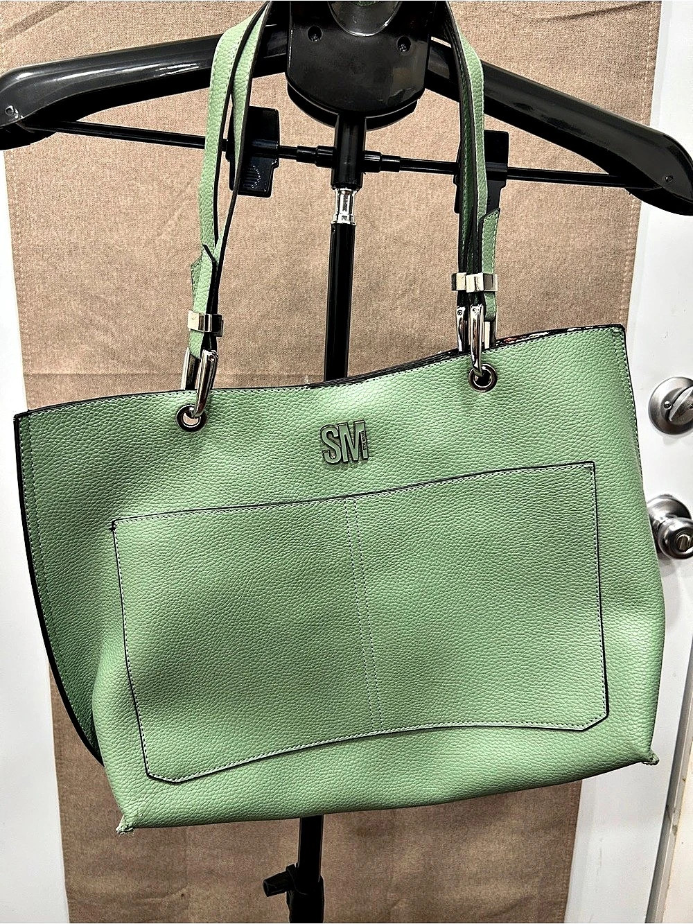 Steve Madden Floral purse in Green & Black